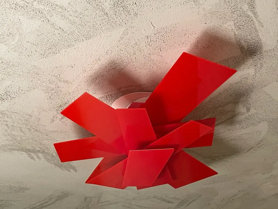 Da soffitto plafoniera stile Moderna Big bang Foscarini in offerta outlet