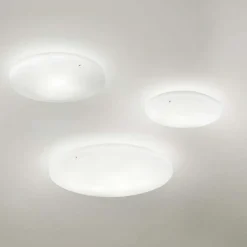 Da soffitto plafoniera Vistosi Moris pp30 plafoniera in verto soffiato Bianco con forte sconto