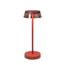 Da tavolo Collezione esclusiva Iluna rossa led stile Moderna a prezzi convenienti