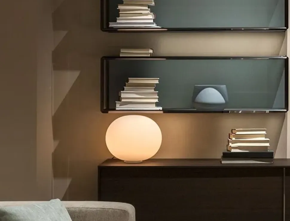 Da tavolo Glo-ball basic 1 Flos in Offerta Outlet