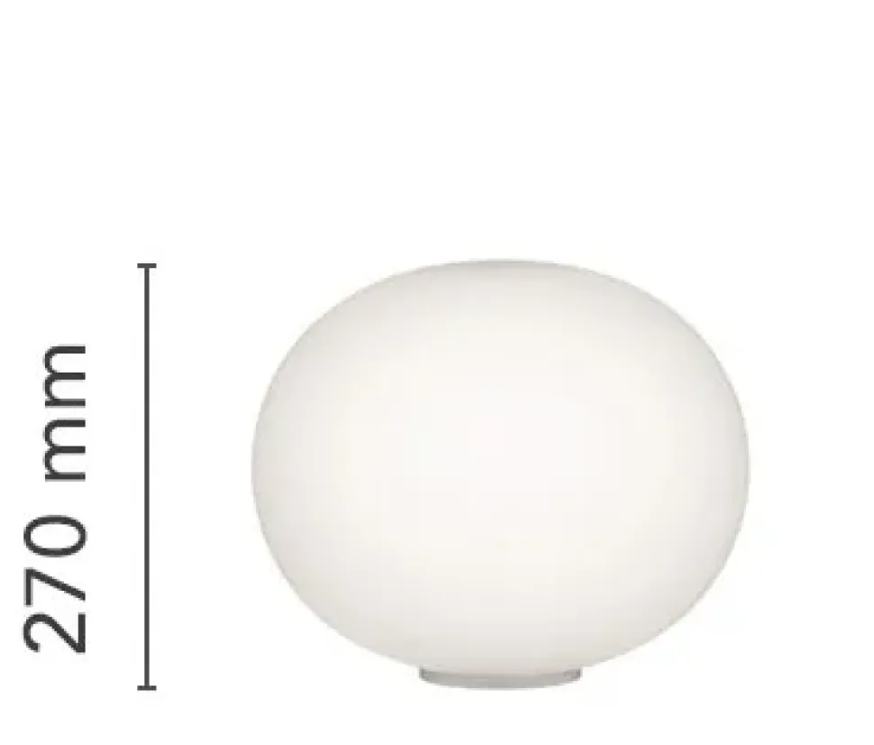 Da tavolo Glo-ball basic 1 Flos in Offerta Outlet