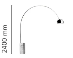 Da terra Arco Flos a prezzo scontato