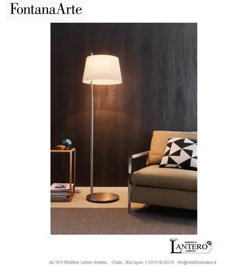 Da terra Fontana arte Passion paralume fontana arte stile Moderna a prezzi outlet