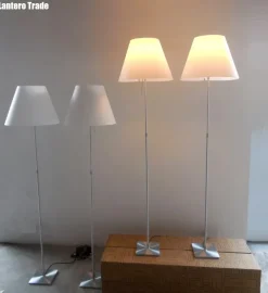 Da terra in metallo Luceplan ,lampada da terra costanza Luceplan a prezzo Outlet