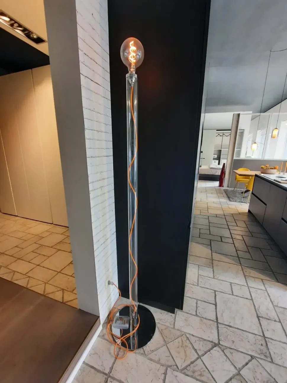 Da terra Innova Brussolo foolight cavo arancio Arancio con forte sconto