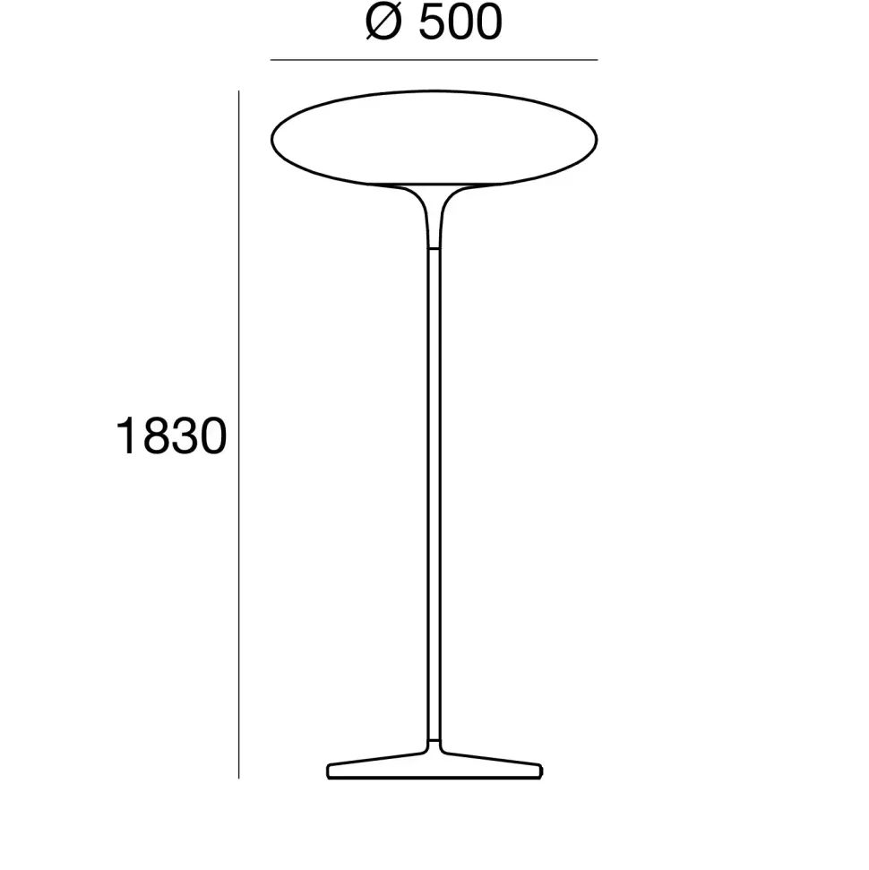 Da terra Linea light Squash fl stile Moderna con forte sconto