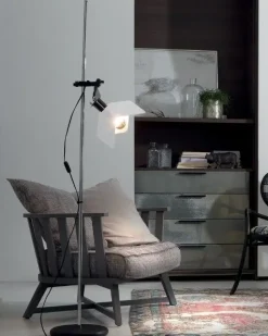 Da terra Linea light Triedo piantana stilnovo stile Moderna a prezzi outlet