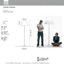 Da terra Luceplan con SCONTO IMPERDIBILE