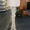 Da terra stile Etnico Lampada a piantana drift wood Ideal lux in saldo