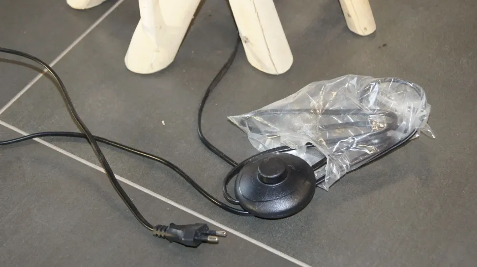 Da terra stile Etnico Lampada a piantana drift wood Ideal lux in saldo