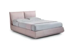 Design moderno Avenue h27 Bontempi: Letto matrimoniale a prezzo scontato.