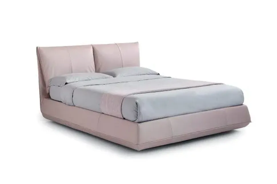 Design moderno Avenue h27 Bontempi: Letto matrimoniale a prezzo scontato.