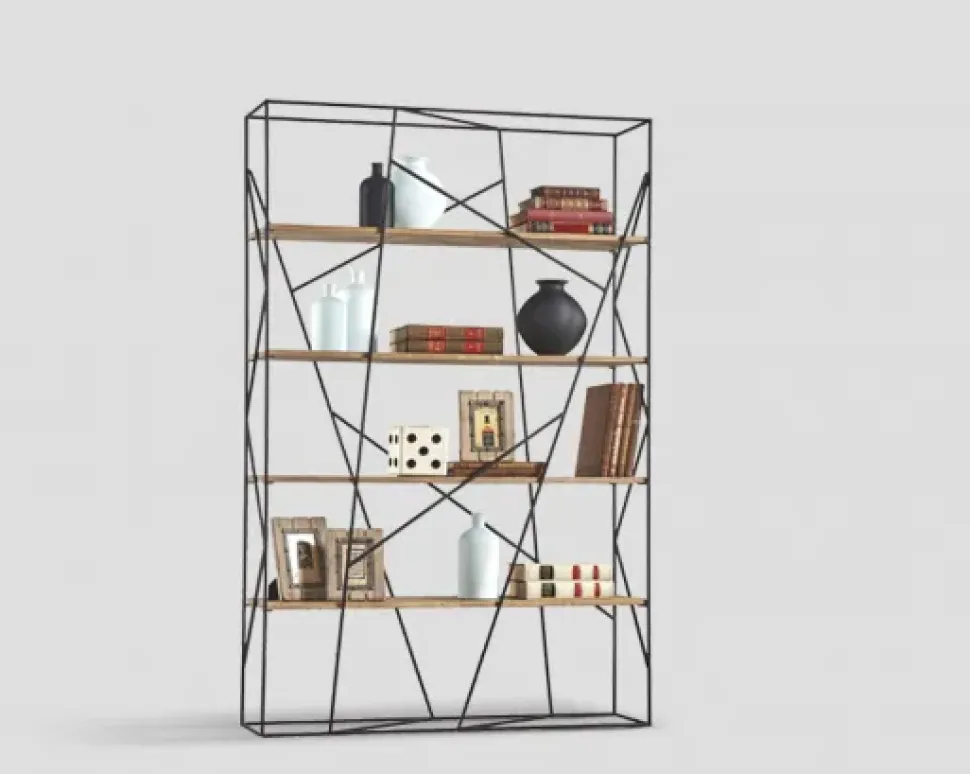 Dialma Brown Soggiorno Libreria db004455