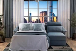 Divani letto con penisola Clarence Collezione esclusiva con forte sconto