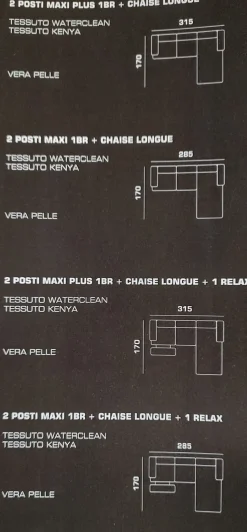 Divani letto con penisola Olga angolare Collezione esclusiva ad un prezzo imperdibile