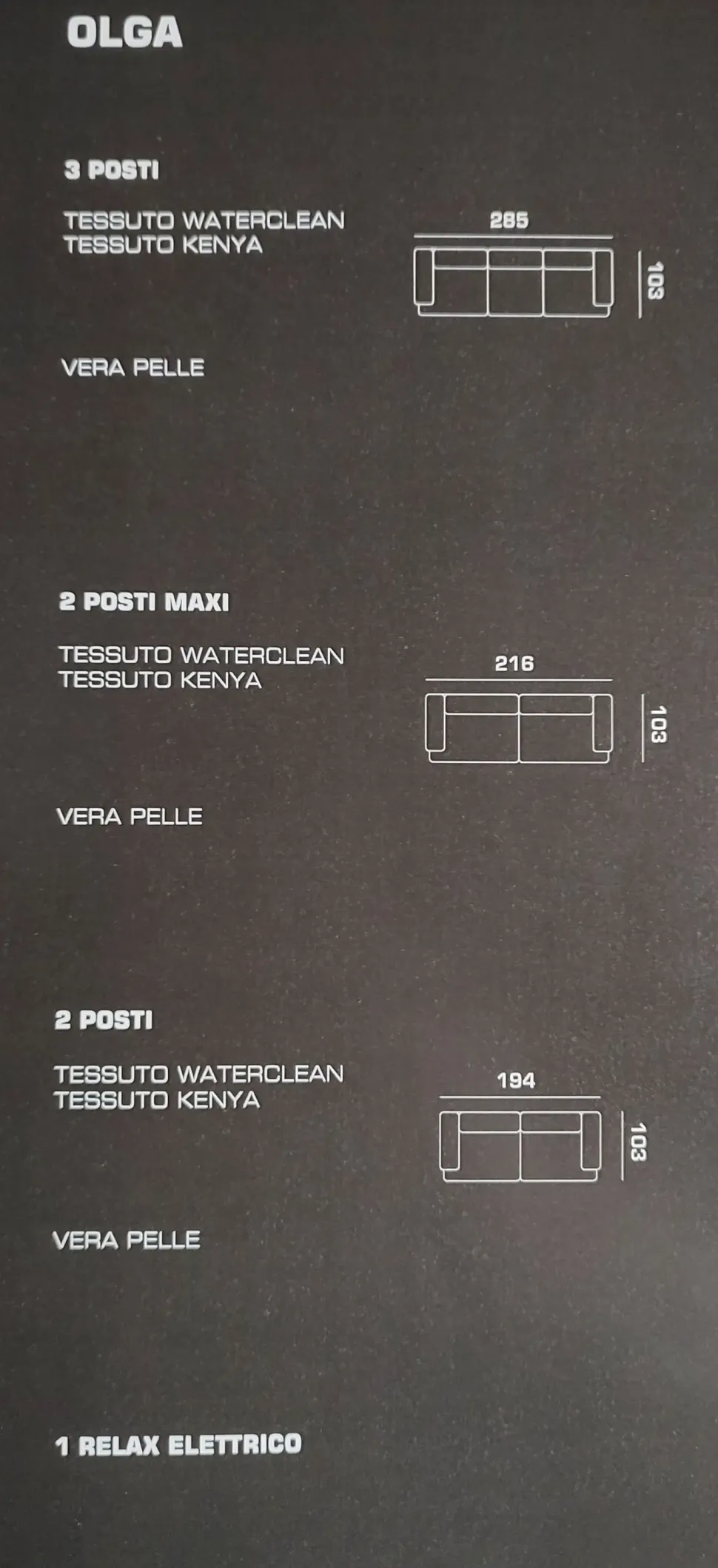 Divani letto con penisola Olga angolare Collezione esclusiva ad un prezzo imperdibile
