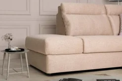 Divani letto con penisola Sidney maxi con pouf Md work OFFERTA OUTLET