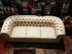 Divano 800 in Ecopelle non sfoderabile di Artigianale scontato 50%