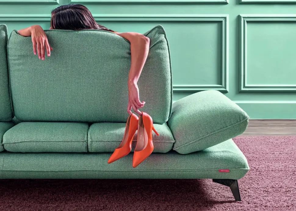 Divano a 3 posti modello Componibile modello libra di Aerre italia a prezzo riservato