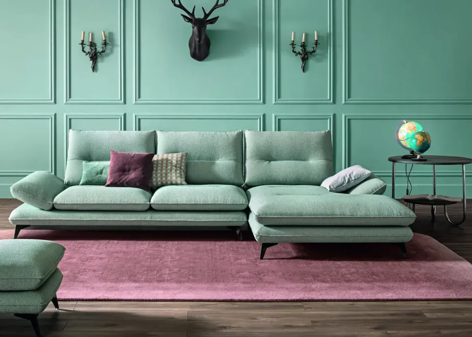 Divano a 3 posti modello Componibile modello libra di Aerre italia a prezzo riservato