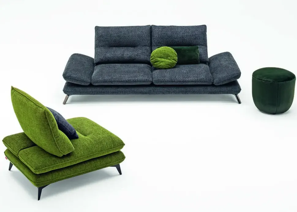 Divano a 3 posti modello Componibile modello libra di Aerre italia a prezzo riservato