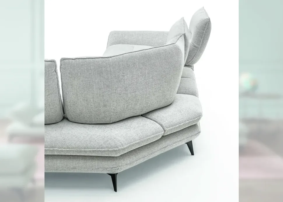 Divano a 3 posti modello Componibile modello libra di Aerre italia a prezzo riservato