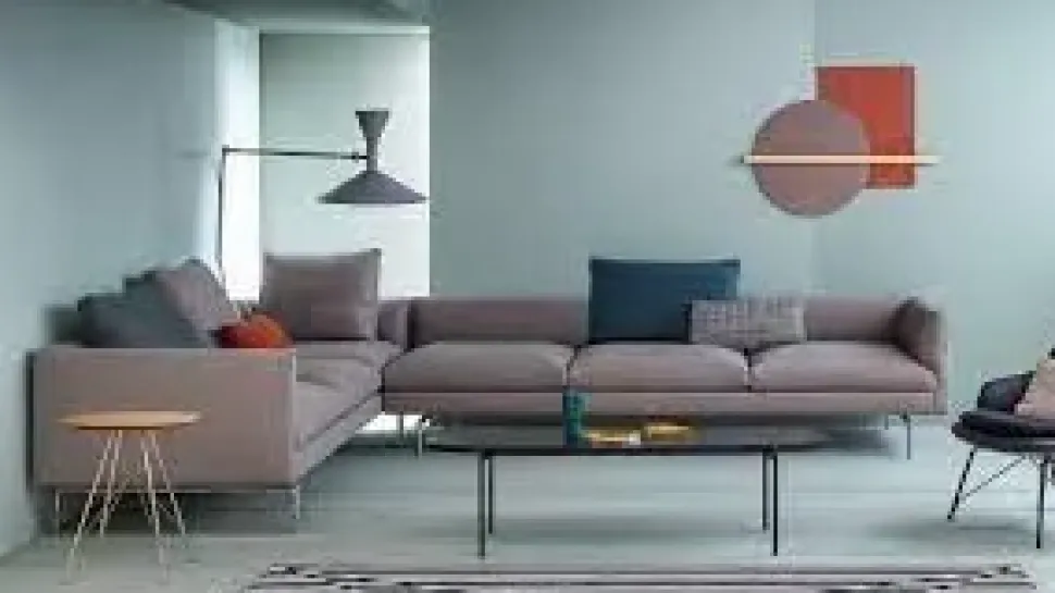 Divano a 3 posti modello 1333flamingo di Zanotta: prezzo su richiesta