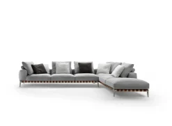 Divano a 4 posti modello Gregory di Flexform a prezzo riservato
