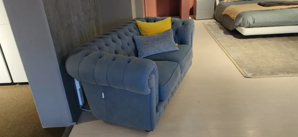 Divano a 2 posti modello Hermes di Franco ferri a prezzo riservato