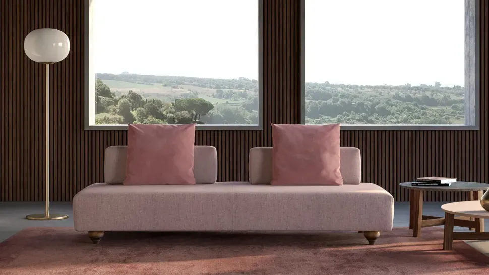 Divano a 5 posti modello Simply di Doimo salotti a prezzo riservato