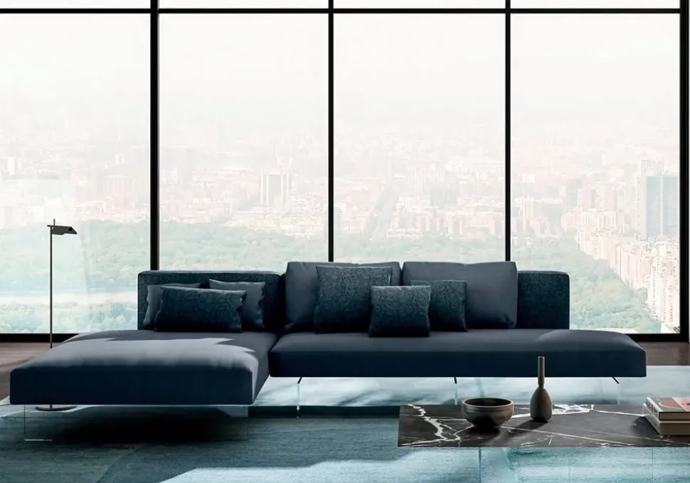 Divano Air 0819 in Tessuto sfoderabile di Lago scontato 22%