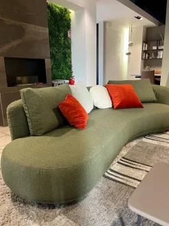 Divano Amalfi tessuto in poliuretano  Nicoline a prezzo Outlet