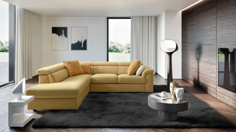 Divano angolare Alessandra Mottes selection in Offerta Outlet