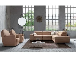 Divano angolare Aurora Tancredi a PREZZO OUTLET scontato del 50%