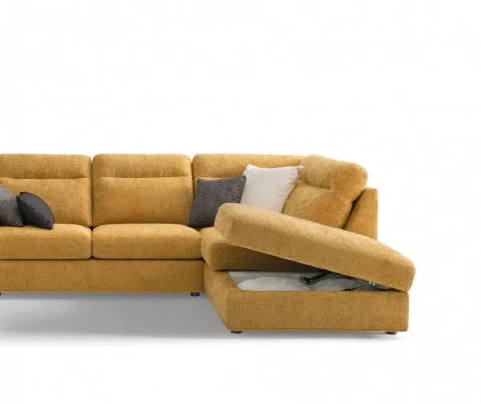 Divano angolare Bellargo Mottes selection in Tessuto a 2000€