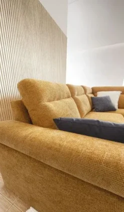 Divano angolare Bellargo Mottes selection in Tessuto a 2000€