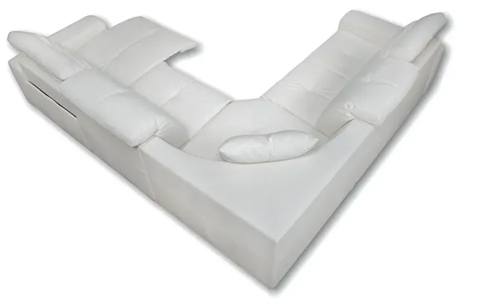 Divano angolare Divano a molle insacchettate altissima qualita Md work in Offerta Outlet