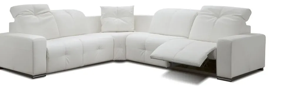 Divano angolare Divano a molle insacchettate altissima qualita Md work in Offerta Outlet