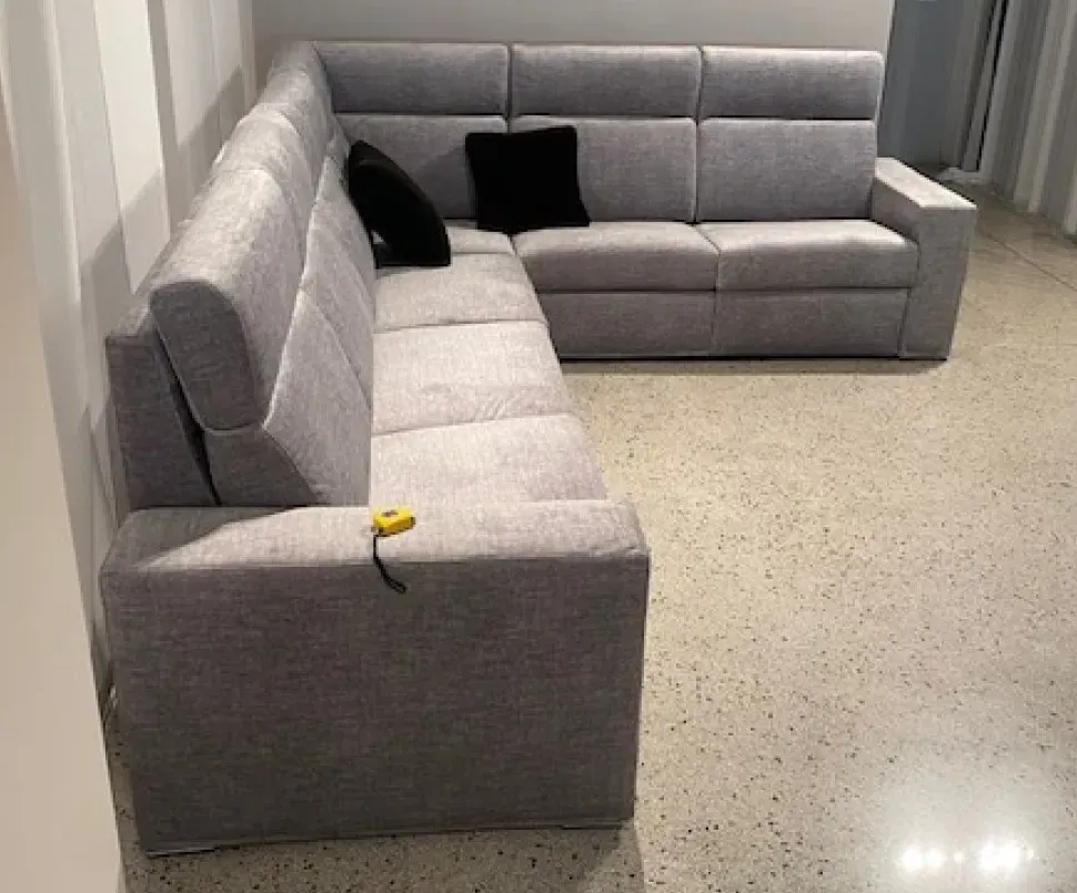 Divano Angolare Divano con relax doppio ad angolo di Md work a prezzo ribassato