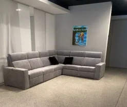 Divano Angolare Divano con relax doppio ad angolo di Md work a prezzo ribassato