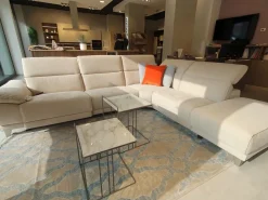 Divano angolare Gina Artigianale a PREZZO OUTLET scontato del 30%