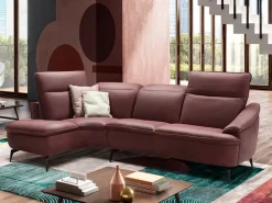 Divano angolare in Pelle Max divani a prezzo ribassato