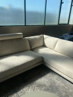 Divano angolare in Tessuto Poliform a prezzo scontato