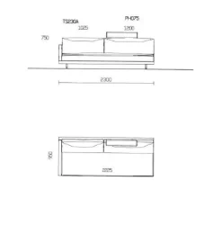 Divano angolare in Tessuto Poliform a prezzo scontato