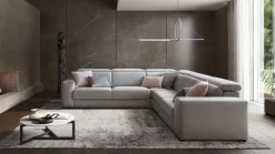 Divano angolare in Tessuto Astor Le comfort