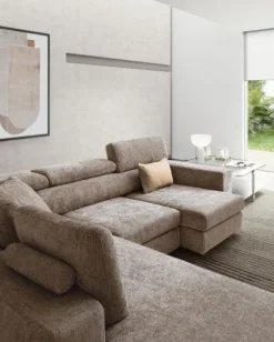Divano angolare in Tessuto Plaris Le comfort