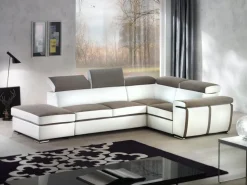 Divano angolare Kevin grande Artigianale a prezzo ribassato