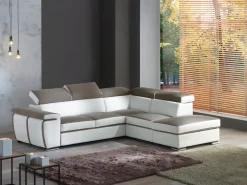 Divano angolare Kevin grande Artigianale a prezzo ribassato