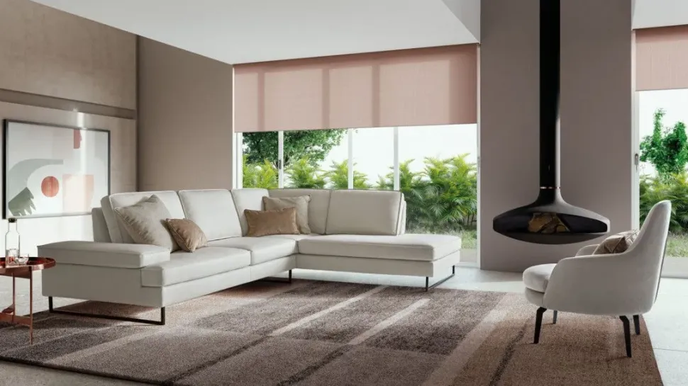 Divano angolare Luis Le comfort in Offerta Outlet