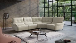Divano angolare Max divani Leonardo PREZZI OUTLET sconto 30%